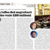L’albo dei segretari che vale 128 milioni