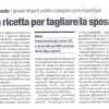 Il Tempo – La ricetta per tagliare la spesa