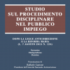 Studio sul procedimento disciplinare nel pubblico impiego