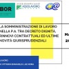 Workshop: La somministrazione del lavoro nella P.A. tra decreto dignità, rinnovi contrattuali ed ultime novità giurisprudenziali